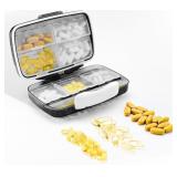 Travel Pill Organizer 8 Compartments