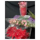 Artificial Floral Arrangement Decor Set