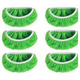 6 Reusable Microfiber Mop Pads