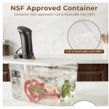 Everie 12 Qt Sous Vide Container