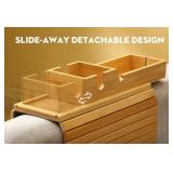 Bamboo Couch Arm Tray w/Cup Holder