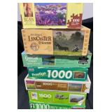 1000+ Piece Scenic Jigsaw Puzzles 7 Count