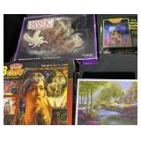 Fantasy & Glow Jigsaw Puzzles 6 Count