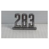 Chevrolet '283' V8 Emblem 2in