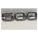 chrome 500 Emblem 3ï¿½