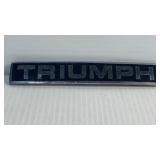 Triumph Car Emblem 6in