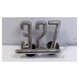 1965-1967 Chevrolet 327 Chrome Emblem