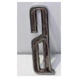 Chrome Letter a 2.75ï¿½
