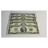 U.S. $2 Federal Reserve Note Series 1976