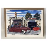 Signed Auto Painting
