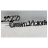 Ford LTD Crown Victoria Script Emblem 6ï¿½