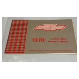 Camaro 1970 Ownerï¿½s Manual 2nd Edition