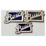 Vintage Buick Script Radiator Emblem