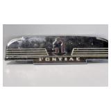 Pontiac Indian Chief Radio Delete Emblem Badge