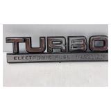 Chrysler Turbo Electronic Fuel Injection Emblem