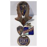 Vintage Emblems De Soto Durant & Dort
