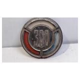 1966 Chrysler 300 Sail Panel Emblem 1.75ï¿½