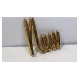 Chrysler New Yorker Gold-Tone Script Emblem 2.25ï¿½
