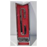 Vintage Ford Cortina Mk2 Grille Badge 4ï¿½