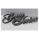 Ford Gran Torino Script Emblem 3.25ï¿½