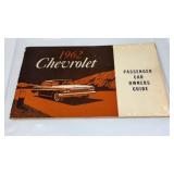Chevrolet 1962 Passenger Car Owners Guide 1st