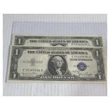 U.S. $1 Silver Certificate Series 1935D