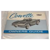 Corvette 1961 Owners Guide Second Edition