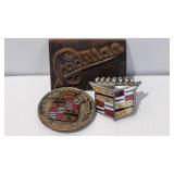 Vintage Cadillac Radiator Emblems