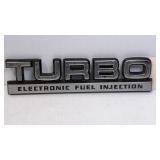 Chrysler Turbo Electronic Fuel Injection Badge