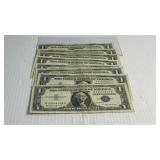 U.S. $1 Silver Certificate Series 1957B
