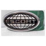 Ford Escort Globe Emblem Badge 3.25ï¿½