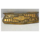 Vintage Chevrolet Gold-Tone Emblem 3ï¿½