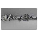 Austin Of England Chrome Script Emblem 6ï¿½