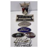 Vintage Ford Emblems Crest Crown & More