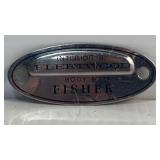 Coachwork Emblem Plaque 3in