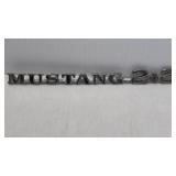 Ford Mustang Fastback 2+2 Emblem Script 7ï¿½