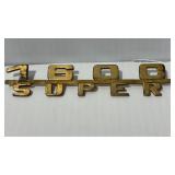 Porsche 1600 Super Rear Decklid Emblem