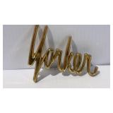 Chrysler New Yorker Script Emblem 4ï¿½