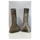 Cast Aluminum Exhaust Tips Lot of 2