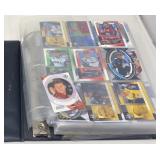 Vintage NASCAR Trading Card Binder