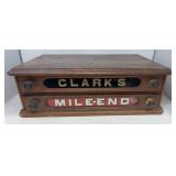 Antique Clarkï¿½s Mile-End Thread Cabinet
