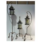 Metal Lanterns with Stands