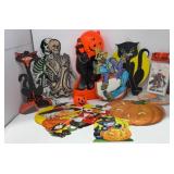 Halloween Decorations & Die-Cut Lot