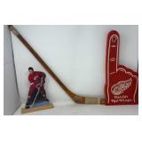 Detroit Red Wings Hockey Memorabilia Lot