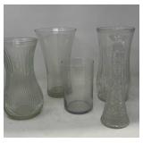 Glass Flower Vases 6-9ï¿½ Assortment Lot