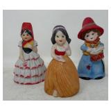 Bells 4-4.5ï¿½ Figural Trio