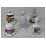 Porcelain Floral 4-5ï¿½ Bell Collection
