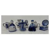 Enesco Delft-Style 1.25-1.76ï¿½ Mini-Figurines