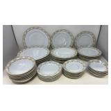 Bavaria Floral Porcelain Dinnerware Set