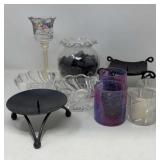 Candle Holders, Votives & Decor Lot